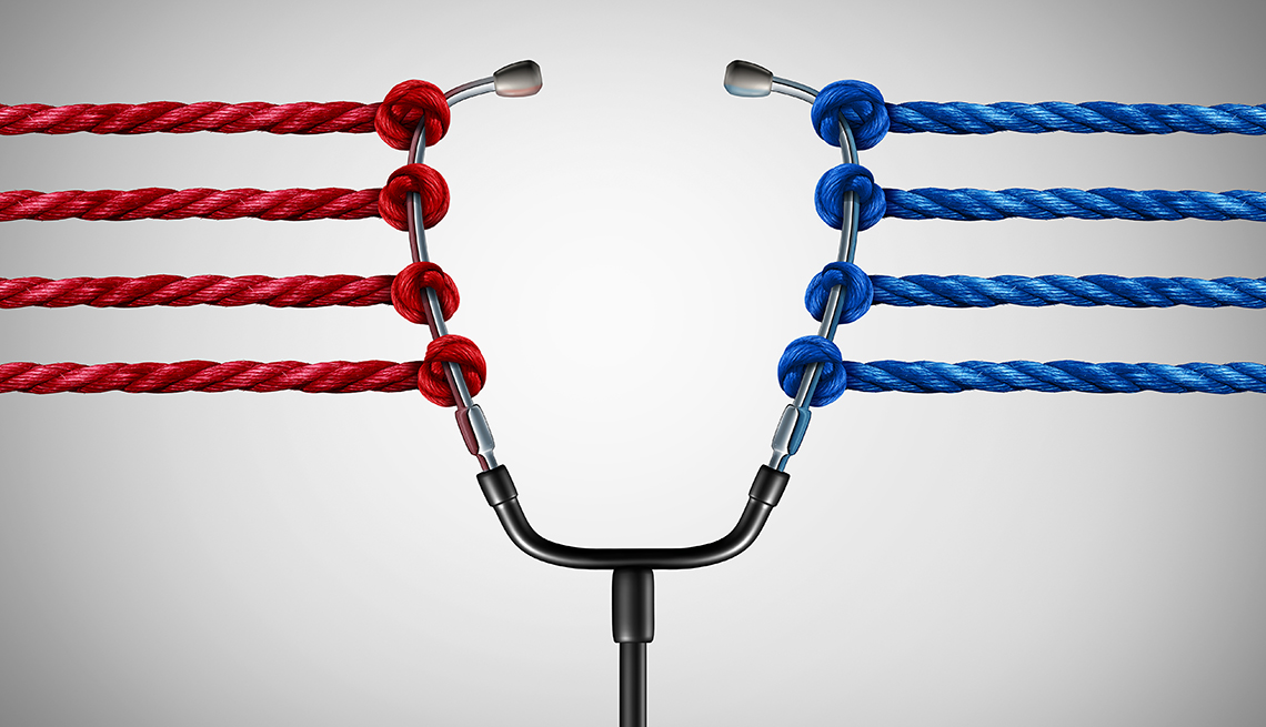 Stethascope with Red & Blue Rope